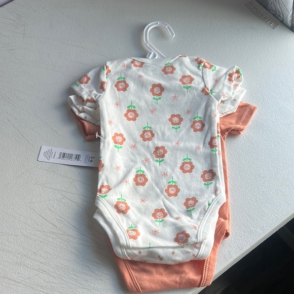 Baby View Orange and White Onesie Set new - Picture 5 of 5